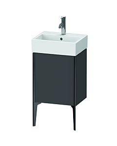 Duravit XViu Waschtisch-Unterschrank XV4531LB249 43,4x33,4x49,3cm, schwarz matt, links, graphit matt