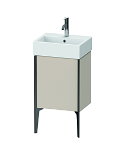 Duravit XViu vanity unit XV4531LB291 43.4x33.4x49.3cm, matt black, left, matt taupe