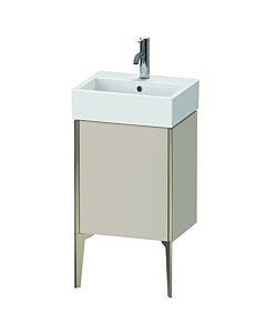 Duravit Meuble sous-vasque XViu XV4531RB191 43,4x33,4x49,3cm, champagne mat, porte à droite, taupe mat