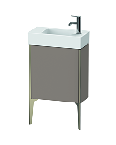 Duravit XViu vanity unit XV4532LB143 48.4 x 49.3 x 23.4 cm, left, basalt matt, 2000 door, champagne matt