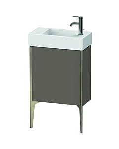 Duravit Meuble sous-vasque XViu XV4532LB190 48,4 x 49,3 x 23,4 cm, gauche, flanelle gris soie mat, 2000 , champagne mat