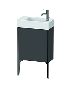 Duravit Meuble sous-vasque XViu XV4532LB249 48,4 x 49,3 x 23,4 cm, gauche, graphite mat, 2000 , noir mat