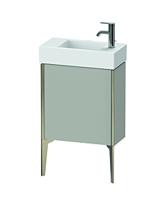Duravit XViu vanity unit XV4532RB107 48.4 x 49.3 x 23.4 cm, right, concrete gray matt, 2000 door, champagne matt