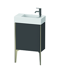 Duravit Meuble sous-vasque XViu XV4532RB149 48,4 x 49,3 x 23,4 cm, droite, graphite mat, 2000 , champagne mat
