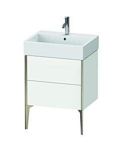 Duravit Meuble sous-vasque XViu XV45340B118 58,4 x 49,3 x 45,4 cm, match1 mat, 2 blanc