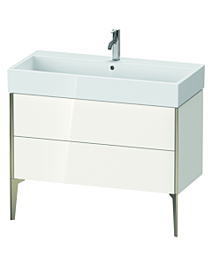 Duravit Meuble sous-vasque XViu XV45370B122 98,4 x 49,3 x 45,4 cm, match1 brillant, 2 blanc