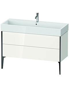 Duravit Meuble sous-vasque XViu XV45380B222 118,4 x 49,3 x 45,4 cm, match1 brillant, 2 blanc