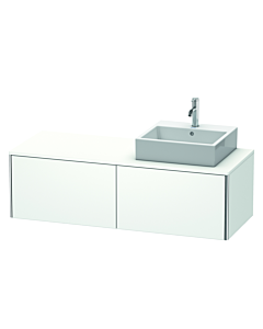 Duravit XSquare Duravit XSquare XS4903R1818 140x40x54.8cm, 2 pull-outs, right, matt white