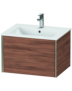 Duravit Meuble sous-vasque XViu XV40250B179 61 x 40 x 48 cm, 2000 naturel, coulissant match1, suspendu, champagne mat