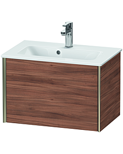 Duravit Meuble sous-vasque XViu XV40780B179 61 x 40 x 39 cm, 2000 naturel, coulissant match1, suspendu, champagne mat