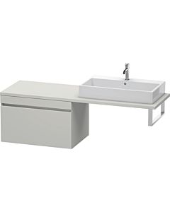 Duravit DuraStyle vanity unit DS533400707 80 x 54.8 cm, concrete gray matt, for console, 2000 pull-out