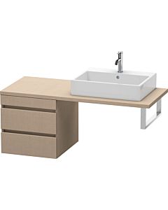 Duravit DuraStyle vasque DS533707575 50 x 54,8 cm, lin, pour console, 2 tiroirs