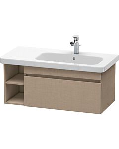 Duravit DuraStyle vanity unit DS639607575 93 x 44.8 cm, basin on the right, linen, 2000 pull-out