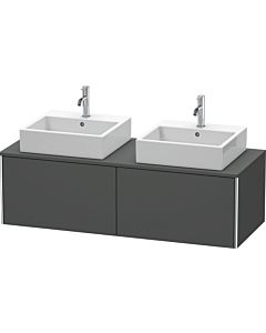 Duravit XSquare Duravit XSquare XS4906B4949 140x40x58,4cm, 2 pullout, both sides, matt graphite