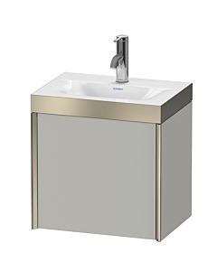 Duravit XViu meuble sous-vasque XV4630OB107P 45x33,3cm, 2000 , gauche, 2000 , champagne mat, Rahmen P, gris béton mat