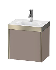 Duravit XViu meuble sous-vasque XV4631OB143P 45x33,3cm, 2000 , droite, 2000 , champagne mat, Rahmen P, basalte mat