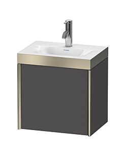 Duravit XViu meuble sous-vasque XV4631OB149P 45x33,3cm, 2000 , droite, 2000 , champagne mat, Rahmen P, graphite mat