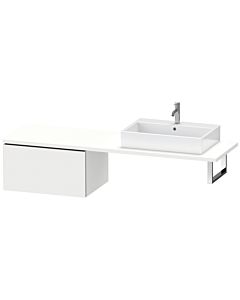 Duravit L-Cube Unterschrank LC585401818 72 x 54,7 cm, weiß matt, für Konsole, 1 Auszug