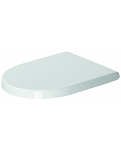 Duravit Starck 3 WC-Sitz 0063810000 weiss, Scharniere Edelstahl