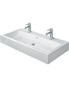 Duravit Vero Furniture washbasin 0454100027 ground, with tap hole, overflow, tap hole bank, 100 x 47 cm, white