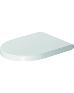 Duravit Starck 3 Toilet Seat 0063890000  White, Stainless Steel Hinges, Soft Close, Removable