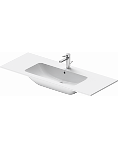 Duravit ME by Starck Möbel Waschtisch 2336120060 123 x 49 cm, weiss, ohne Hahnloch