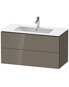 Duravit L-Cube Duravit L-Cube LC624208989 Flannel Gray high gloss, 102x55.5x48.1cm, 2 pull-outs
