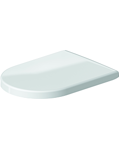 Duravit Starck 3 WC-Sitz 0067710000 weiss, Scharniere Edelstahl, ohne Absenkautomatik