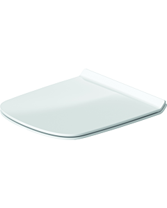 Duravit DuraStyle WC-Sitz 0063710000 ohne Absenkautomatik, weiss, Scharniere Edelstahl