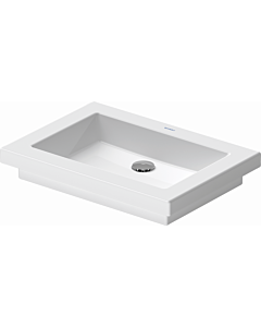 Duravit 2nd floor Aufsatzbecken 0317580000 ohne Hahnloch, geschliffen, weiss