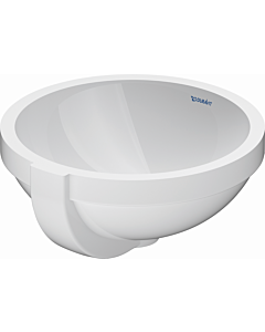 Duravit Architec Einbauwaschtisch 0319320000 Ø 32,5 cm, weiss, Einbau von unten