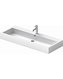 Duravit Vero Waschtisch 0454120027 1 Hahnloch, weiss, wondergliss, geschliffen