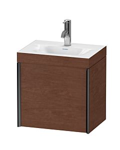 Duravit Meuble sous-vasque XViu XV4630OB213C 45x33,3cm, 2000 , gauche, 2000 , noir mat, Rahmen C, noyer américain