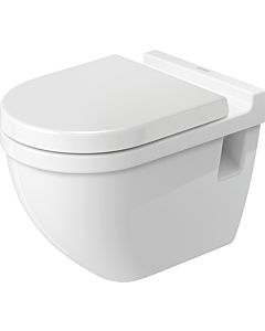 Duravit Starck 3 Wand Tiefspül WC 22150900001 Comfort WC, weiss, wondergliss, Sitzhöhe + 5 cm