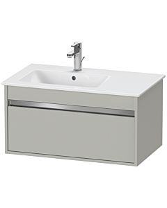 Duravit Ketho Waschtisch-Unterschrank KT641900707 80 x 47,5 cm, betongrau matt, 1 Auszug, wandhängend