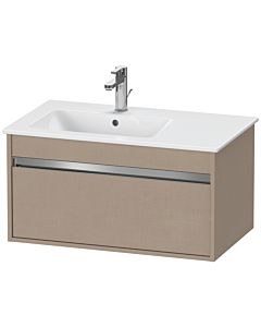 Duravit Ketho Waschtisch-Unterschrank KT641907575 80 x 47,5 cm, leinen, 1 Auszug, wandhängend