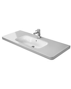 Duravit DuraStyle Möbel Waschtisch 23201200001 120 x 48 cm, weiss, wondergliss, 1 Hahnloch