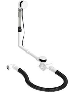Duravit Ensemble de vidange/trop-plein 792218000000000 d= 5,2 cm, longueur de câble Bowden 70 cm, blanc