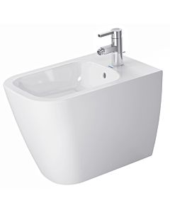 Duravit Happy D.2 stand Bidet 22671000001 avec trop-plein, 1 trou de coq, blanc, wondergliss