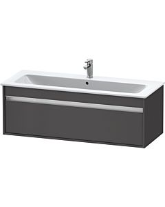 Ketho Duravit vasque KT642104949 120 x 47,5 cm, graphite mat, 2000 , suspendu