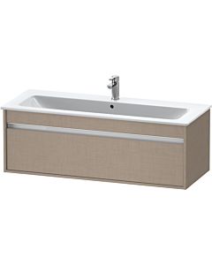 Duravit Ketho vanity unit KT642107575 120 x 47.5 cm, linen, 2000 pull-out, wall-hung