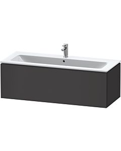 Duravit L-Cube vanity unit LC614308080 122 x 48, 2000 cm, graphite super matt, 2000 pull-out, wall-hung