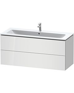 Duravit L-Cube Duravit L-Cube LC624308585 Weiß Hochglanz lacquer, 122x55x48.1cm, 2 pull- Weiß Hochglanz