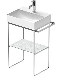 Duravit DuraSquare support métallique 0031321000 56,5x38,1 cm, au sol, chromé