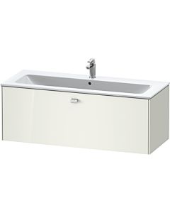 Duravit meuble sous-vasque Brioso BR400401022 1220x479mm, Weiß Hochglanz , coulissant 2000 , poignée chromée