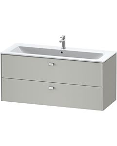 Duravit Brioso Duravit BR410401007 1220x553 mm Betongrau Matt , 2 Betongrau Matt , poignée chromée