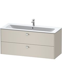 Duravit Brioso Duravit Brioso BR410401091 1220x553 mm, Taupe , 2 Taupe , chrome handle