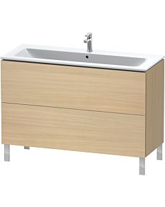 L-Cube Duravit vasque LC662807171 122 x 48, 2000 cm, chêne méditerranéen, 2 coulissants, debout