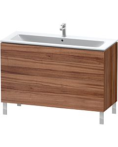 Duravit L-Cube Waschtisch-Unterschrank LC662807979 122 x 48,1 cm, nussbaum natur, 2 Auszüge, stehend