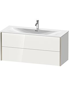 Duravit XViu vanity unit XV41360B235 121 x 55.7 x 48 cm, terra oak, 2 drawers, matt black